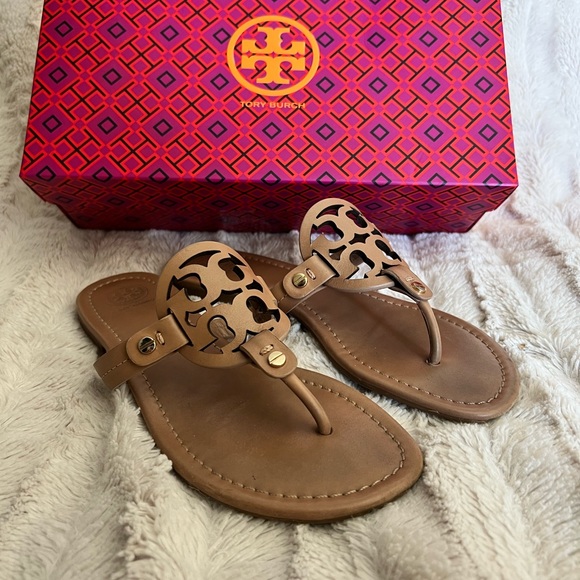 Tory Burch Shoes - Tory Burch Miller beige Sandals